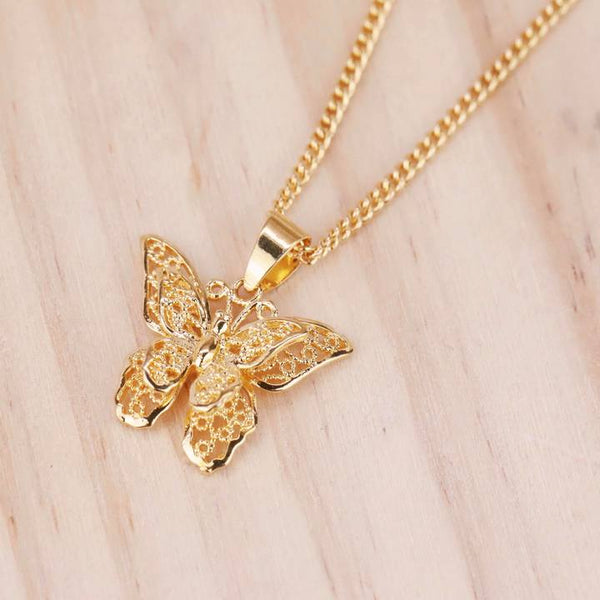 [Brighton] Enchanting Butterfly Necklace main image 1